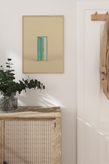 A green Door Poster