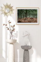 Skinny Sika Deer Poster