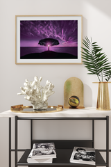 Stunning Purple Sky Poster