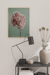 A Bunch of Hydrangea Poster
