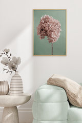A Bunch of Hydrangea Poster