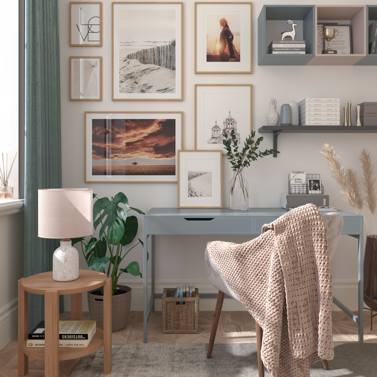 Beige Nature Wall Art Brown Modern Photo Posters for Home Office Gallery Wall Inspiration