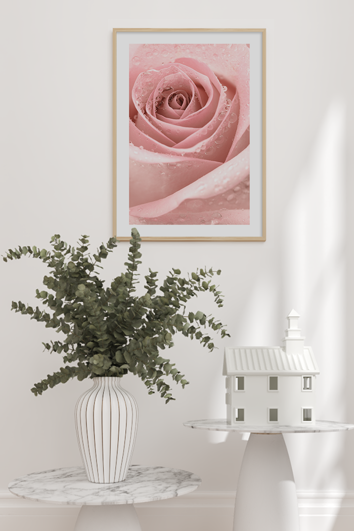 Dew on the Rose Poster
