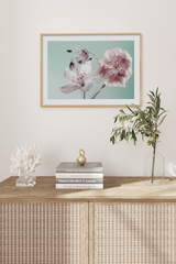 Pink Plum Bossom Poster