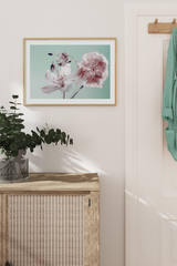 Pink Plum Bossom Poster