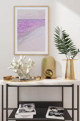 Purple Wave Poster