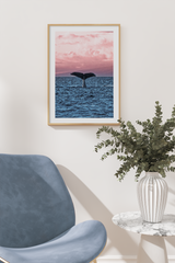 Whale Tail Poster