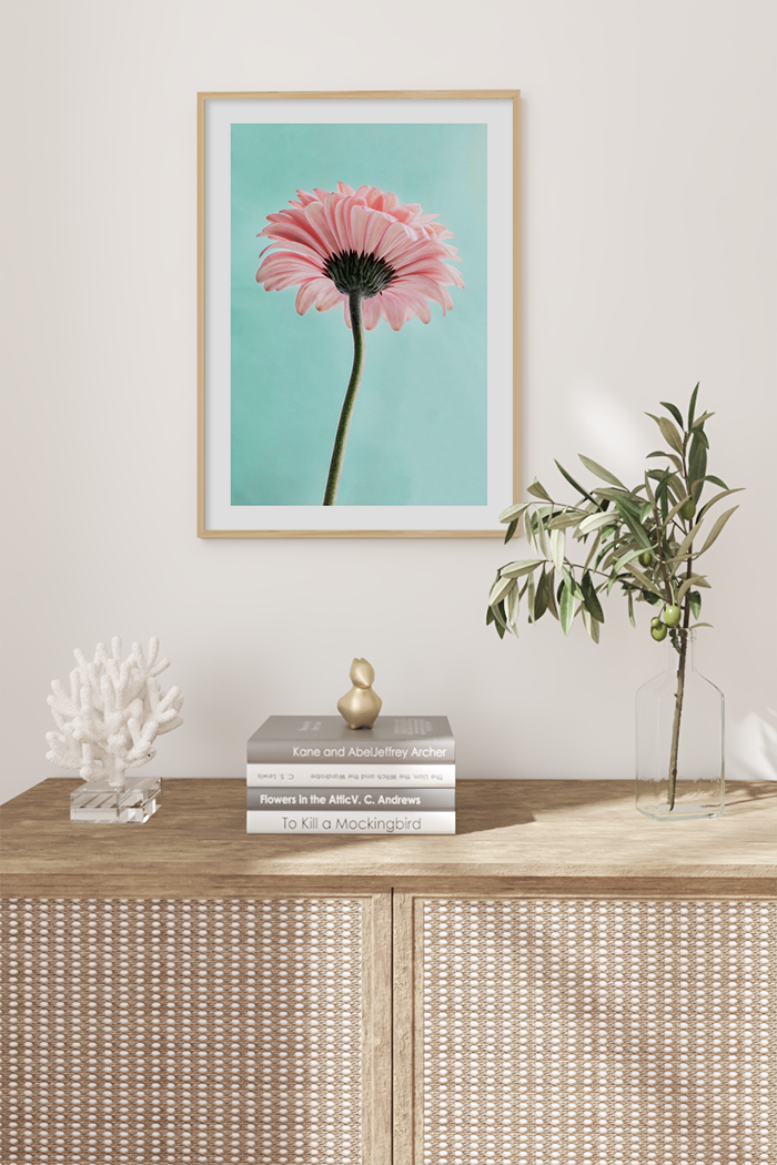 A Pink Daisy Poster