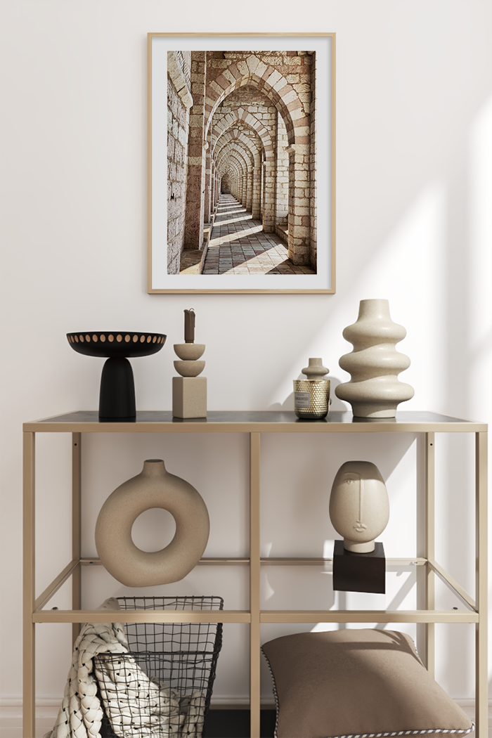 Stone Arcade Poster