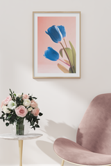 Blue Tulip Posters
