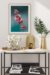 Red Lavender Poster