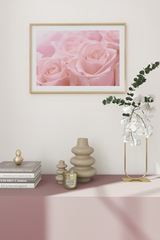 Delicate Roses Detail Poster