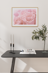 Delicate Roses Detail Poster