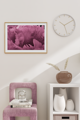 Pinky Purple Petals Detail Poster