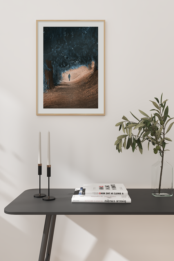 Walking on the Forest Poster