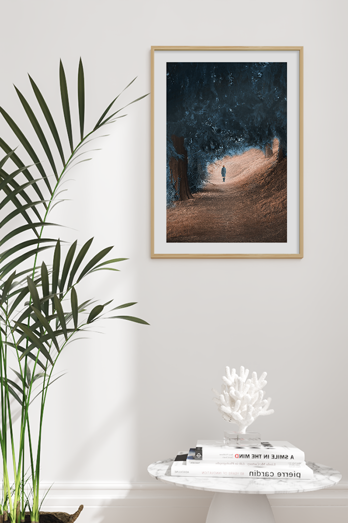 Walking on the Forest Poster