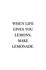 Make Lemonade Poster