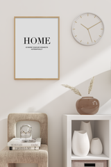 Home Quote Poster