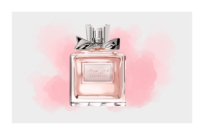 Pink Perfume Poster