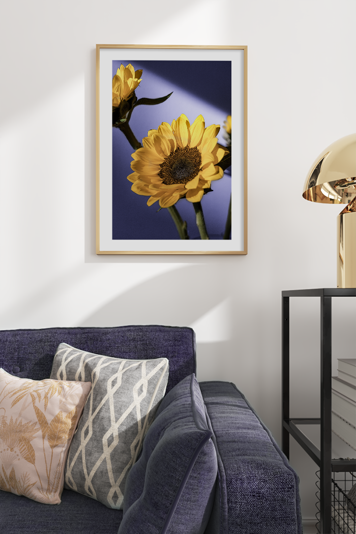 Sunflower Arrangement Poster