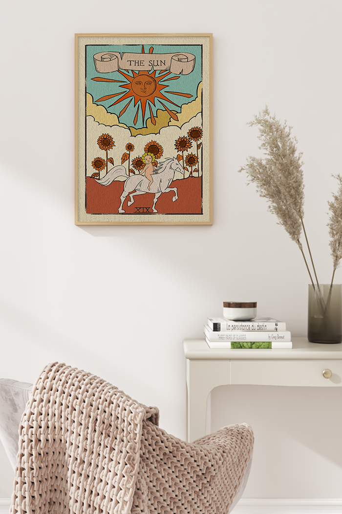 Tarot the Sun Poster