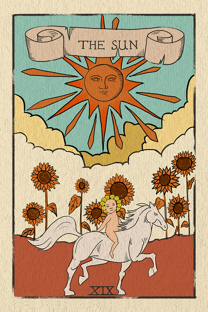 Tarot the Sun Poster