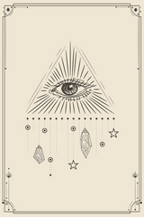 Occult Eye Poster