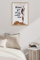Brown Girl Poster