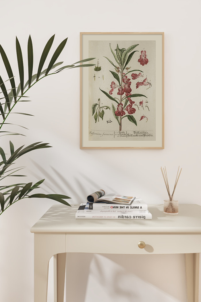 Vintage Evening Primroses Poster