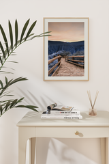 A Path to Mountain Poster