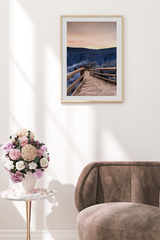A Path to Mountain Poster