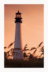 Sunset Light Tower Poster