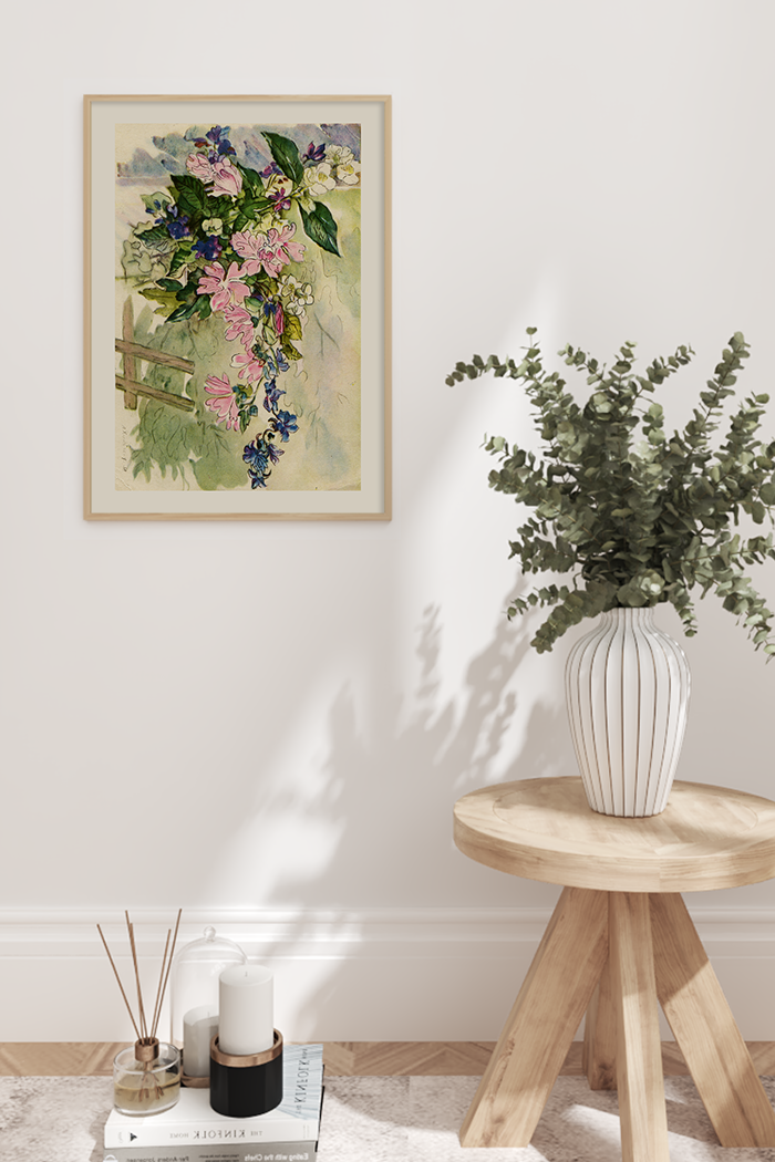 Rural Flower Poster
