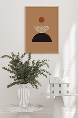 Boho Geometry Poster