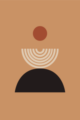 Boho Geometry Poster
