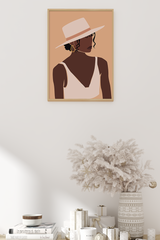 Abstract Woman Poster