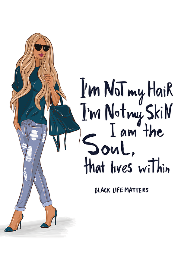 Fashion Girl Quotes Poster