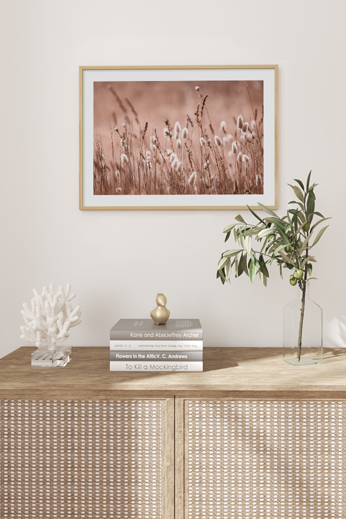 Wild Flowers Field Poster
