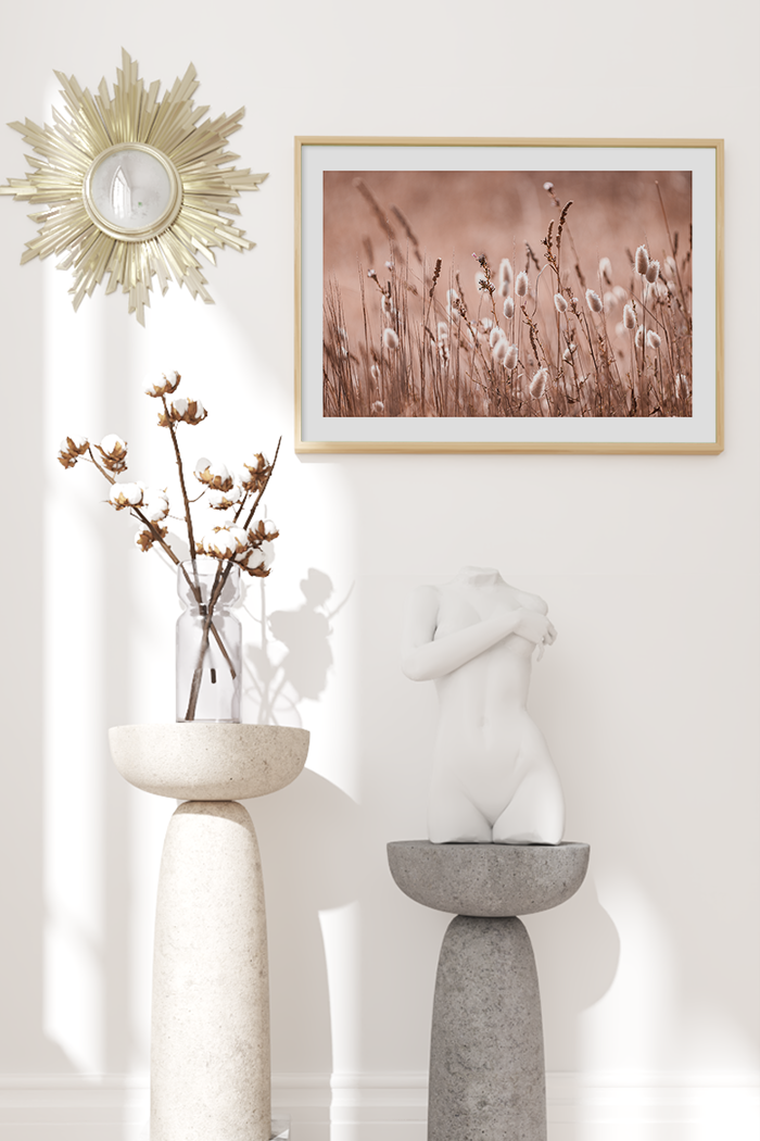 Wild Flowers Field Poster