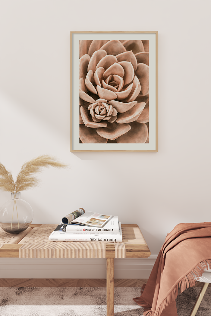 Succulent in Detail Poster