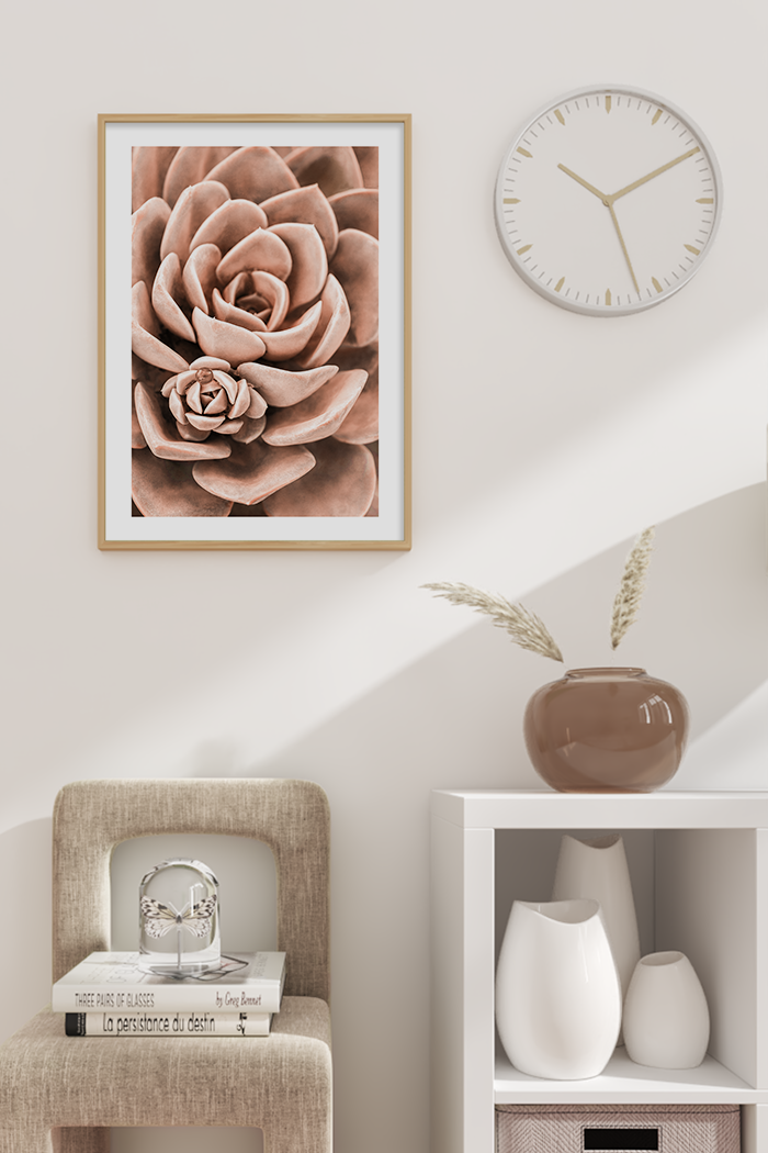 Succulent in Detail Poster