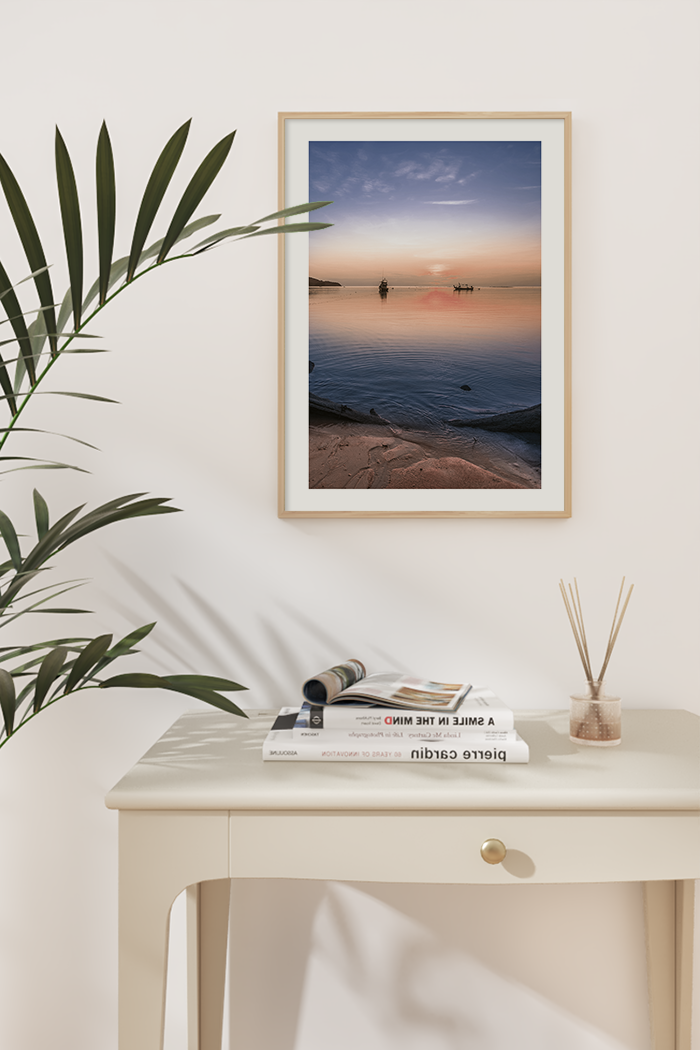 Romantic Sea View Poster