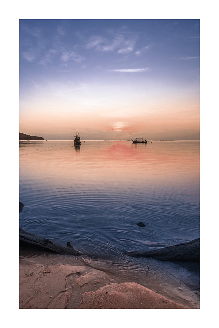 Romantic Sea View Poster