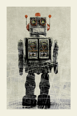 Vintage Robot Poster