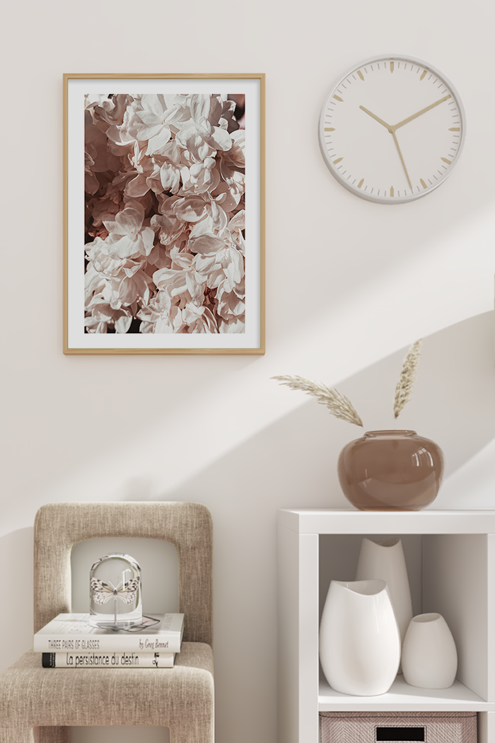 Floral Petal Detail Poster