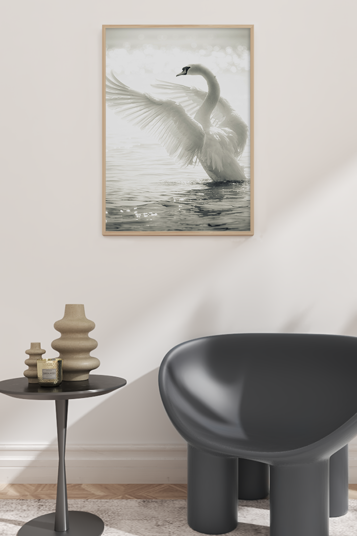 White Swan Poster