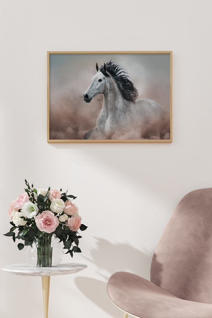 Galloping Horse Poster