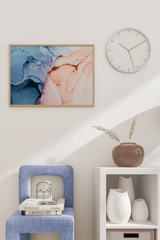 Abstract Pastel Marble Poster