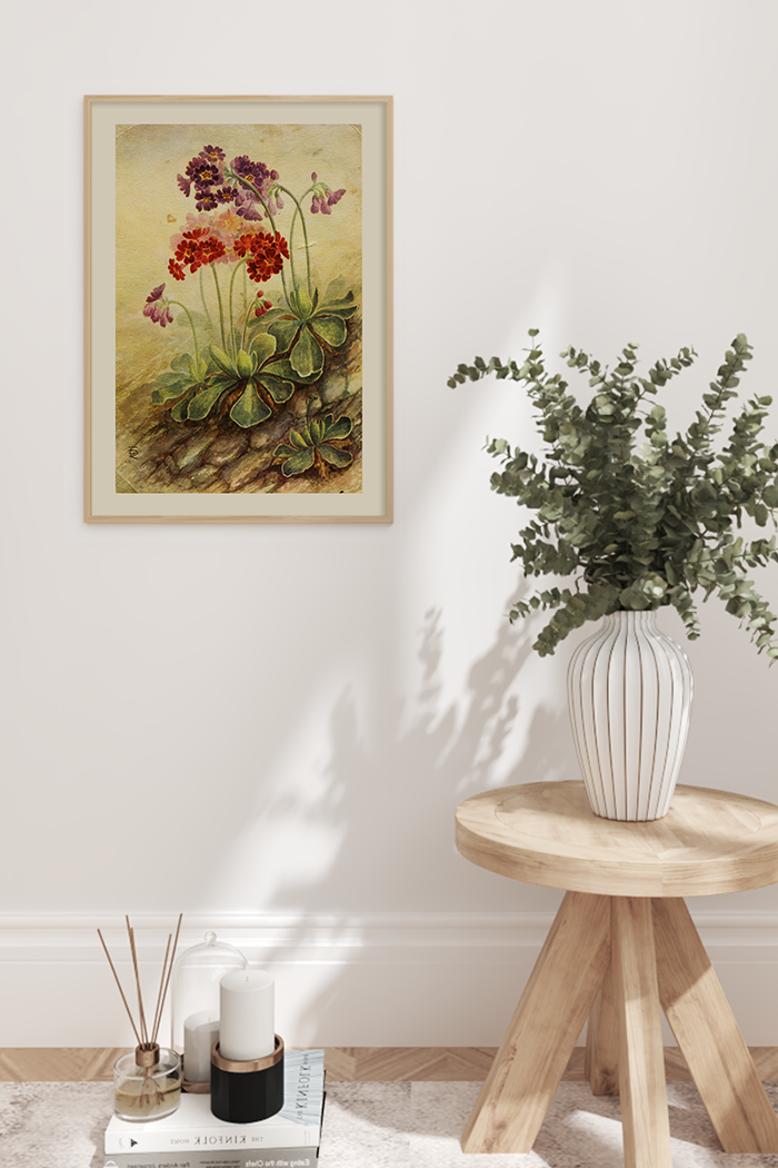 Country Wildflowers Poster