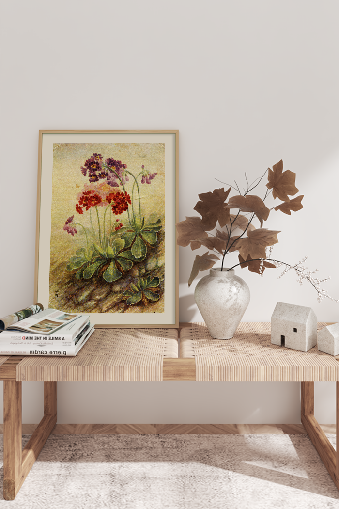 Country Wildflowers Poster